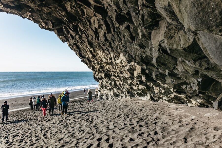 From Reykjavik: South Coast & Glacier Hike - Reynisfjara: black sand, basalt, and real ocean danger