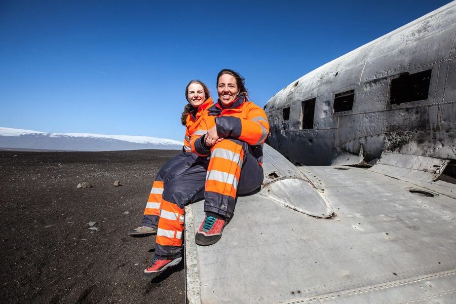 From Reykjavik: South Coast, Plane Wreck, & Beach ATV Tour - Reaching the DC3 Plane Wreck by Quad Bike