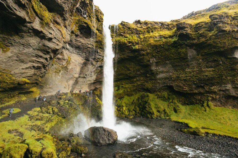 From Reykjavík: Waterfalls, Black Beach & Glacier Day Trip - Gljúfrabúi and Írafoss add quieter moments