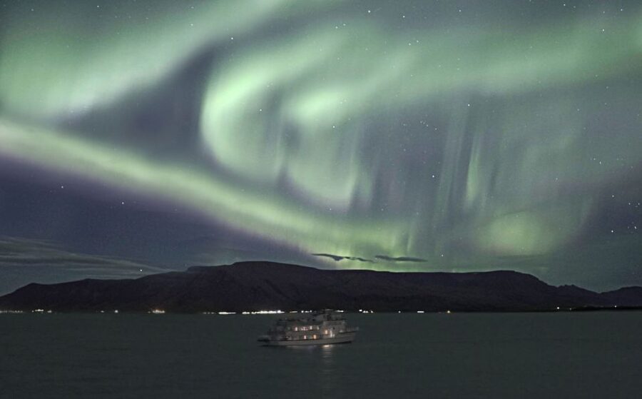 From Reykjavik: Whales and Northern Lights Boat Tour - The evening cruise and Iceland’s changeable sky
