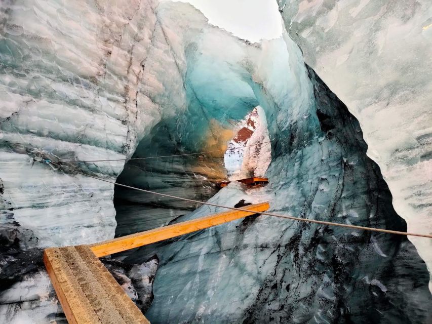 From Vik: Myrdalsjokull glacier and Katla Ice Cave Tour - Inside Kötlujökull Ice Cave