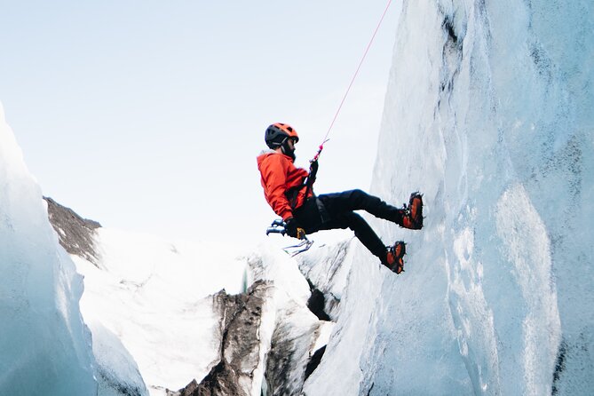 Glacier Adventure at Sólheimajökull Private Tour - Learning the gear before climbing