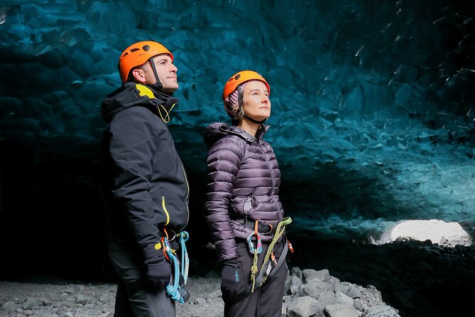 Glacier Hike + Ice Cave Adventure with Professional Photos - Starting beside the blue icebergs at noon
