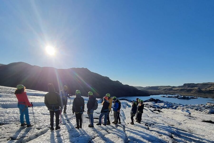 Glacier Hike, South Coast Iceland, Black Beach & Sky Lagoon - Finishing at Sky Lagoon