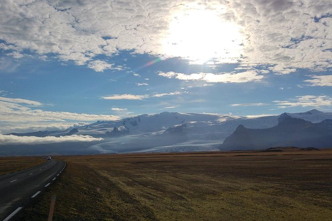 Glacier Lagoon, Diamond Beach, Black Sand Beaches and Waterfalls - Seljalandsfoss and the wet walk behind the falls