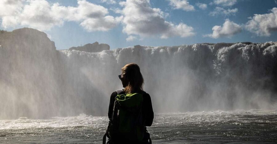Goðafoss Waterfall Tour from Akureyri Port - The drive through Eyjafjörður country