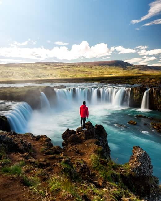 Godafoss Waterfall & Turf House Tour from Akureyri Port - The coach ride from Akureyri Cruise Terminal