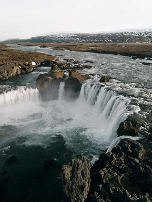 Godafoss Waterfall & Turf House Tour from Akureyri Port - The 25-minute return to Akureyri