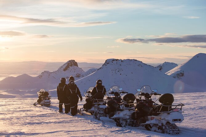 Golden Circle and Glacier Snowmobiling Day Trip from Reykjavik - Gullfoss: a powerful finish