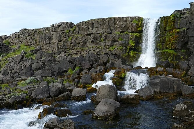 Golden Circle and Sky Lagoon Full-Day Tour - Kerid Crater: Iceland in red, green, and blue