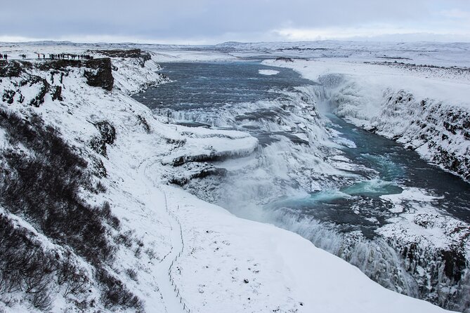 Golden Circle, Secret Lagoon & Friðheimar (Small Group) - Geysir: wait for Strokkur to perform