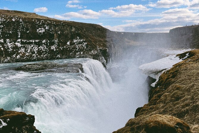 Golden Circle Small Group Day Tour - Faxi Waterfall offers close-up scenery
