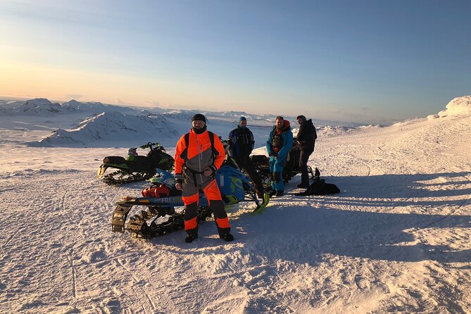 Golden Circle Super Jeep Adventure with Snowmobiling on Glacier - Clothing and equipment deserve serious attention