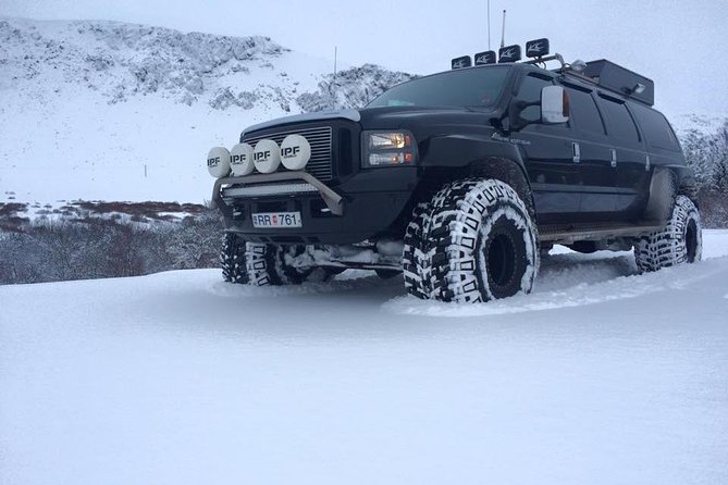 Golden Circle Super Jeep Adventure with Snowmobiling on Glacier - Thingvellir: tectonic drama and a real walk