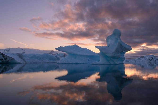 Guided Glacier Lagoon and Diamond Beach Day Trip from Reykjavik - The south coast waterfalls before and after the lagoon