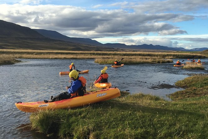 Guided Sit on Top Kayak Tour near Akureyri - Learning the basics before the current carries you