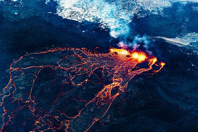 Helicopter Tour Over Iceland’s Reykjanes Volcano Eruption Site - The possible landing near an eruption site