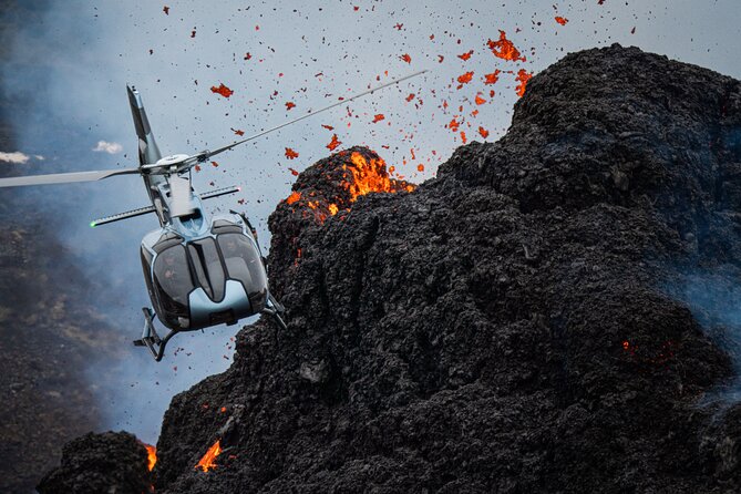 Helicopter Tour Over Iceland’s Reykjanes Volcano Eruption Site - What you may actually see
