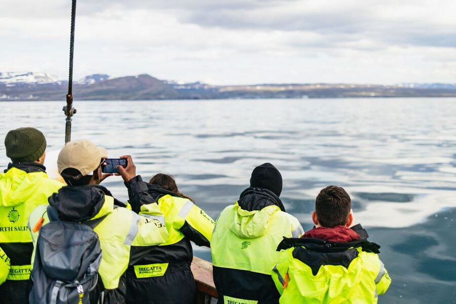 Húsavík: Whale Watching Tour with Guide - Weather, cancellations, and wheelchair access