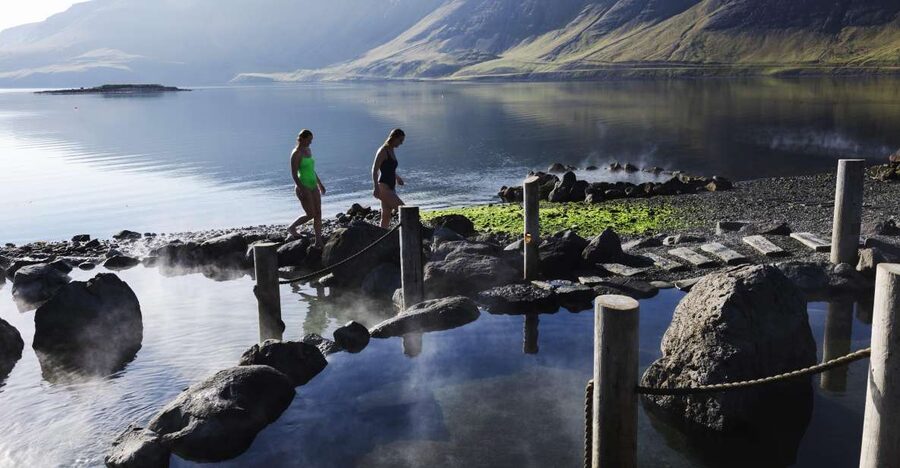 Hvammsvik Hot Springs: Admission Package - A calm alternative to Iceland’s busiest lagoons