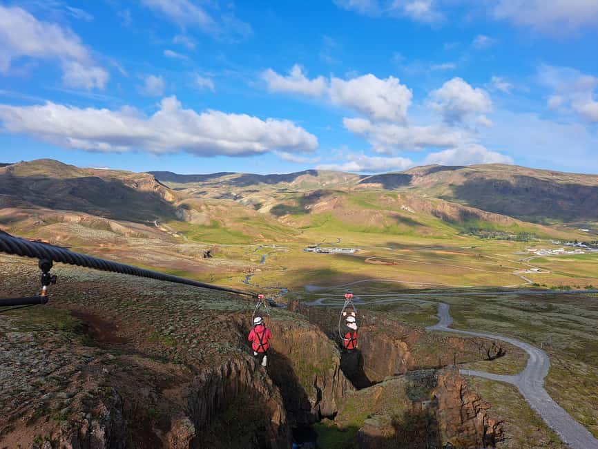 Hveragerdi: Mega Zipline Experience - Key points at a glance