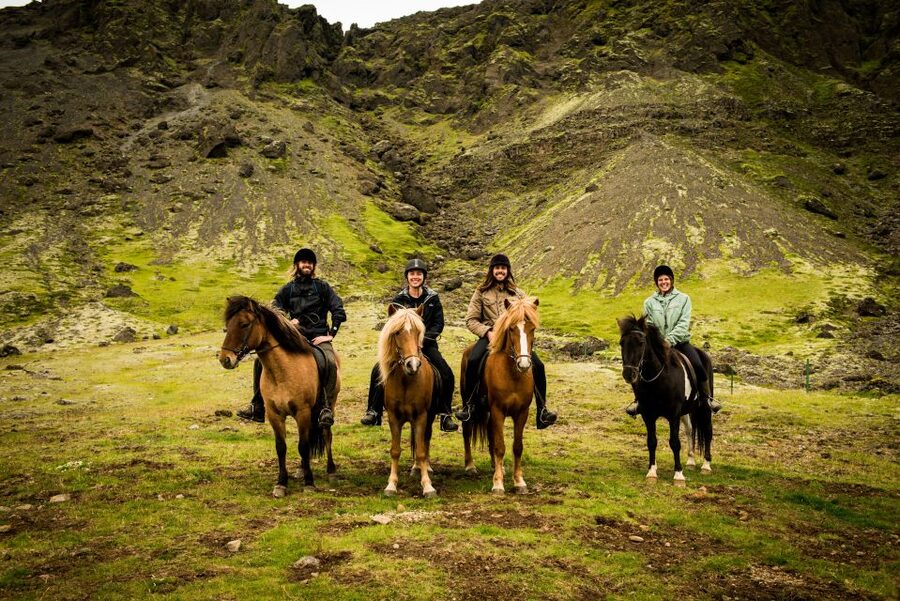 Hveragerdi: Reykjadalur (Hotspring Valley) Horse Riding Tour - Meeting Icelandic horses at the stable