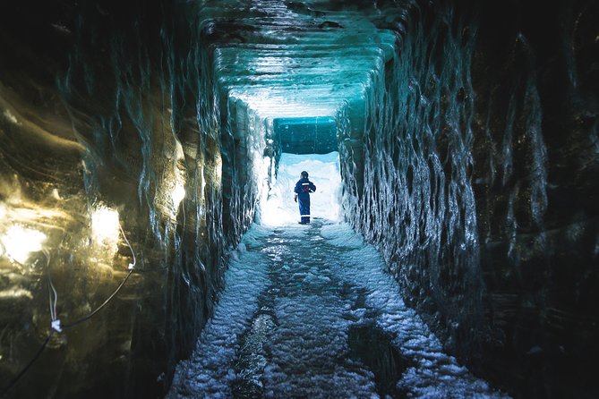 Ice Cave and Snowmobile Tour from Gullfoss - One hour on the glacier