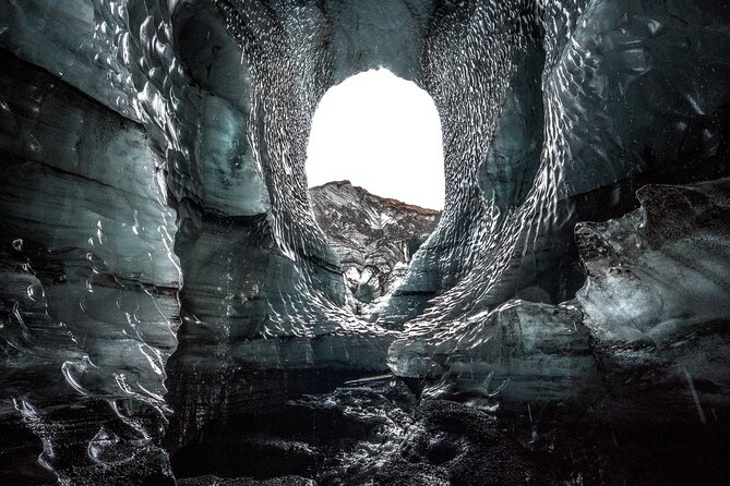 Ice Cave Katla Private Super Jeep Tour from Vík - Entering the Katla ice caves