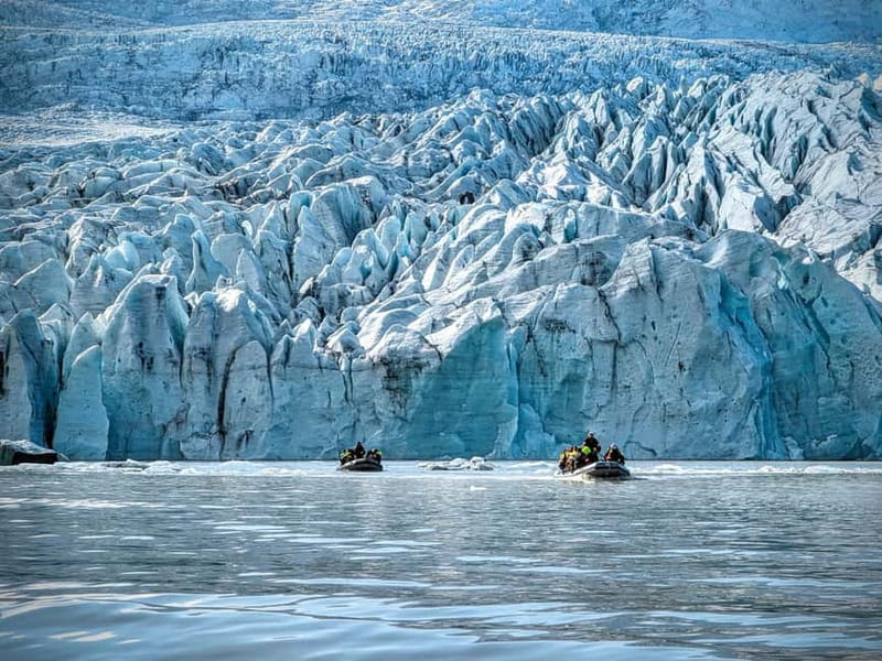 Iceberg Boat Tour, Glacier Hike & Jeep Adventure - Key points at a glance