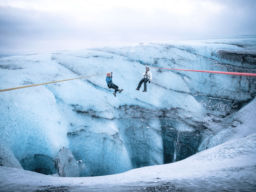 Iceland: Glacier Zip Line Tour with Hike or Ice Cave Visit - Who should book this glacier adventure?