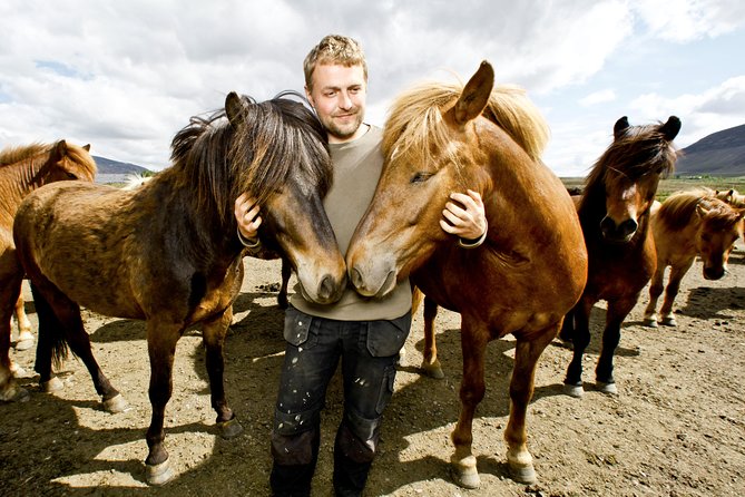 Icelandic Horseback Riding Tour Including Pick Up from Reykjavik - Getting fitted for Icelandic weather