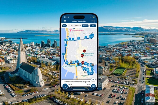 Icelands Reykjavik Self Guided Walking Audio Tour - Key points to know before you walk