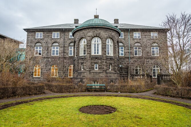 Icelands Reykjavik Self Guided Walking Audio Tour - Ingólfur Arnarson and Viking symbols