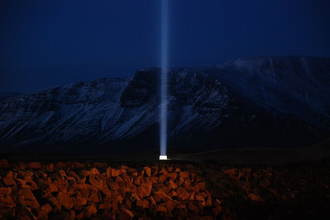 Imagine Peace Tower Tour on Viðey island | John Lennon tribute - Leaving Reykjavík Old Harbour for Viðey