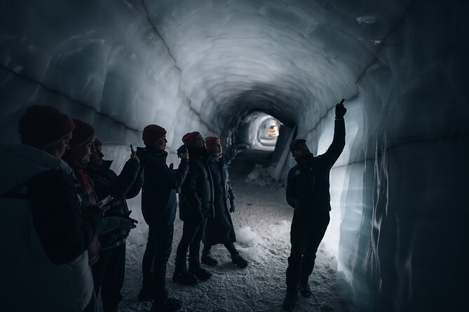 Into the Glacier Combo: Snowmobiling + Langjökull Ice Cave - From Húsafell to Langjökull’s snowline