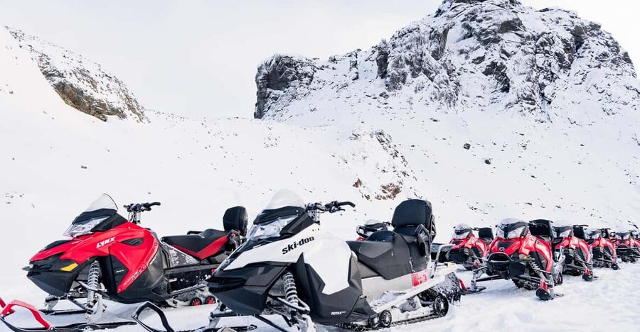 Into the Glacier: Snowmobile + Langjökull Ice Tunnel Combo - Riding across Iceland’s second-largest glacier