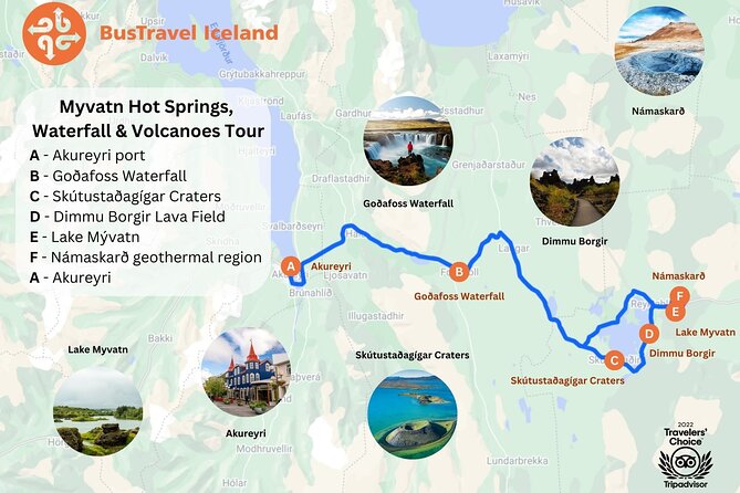 Lake Myvatn, Hot-Springs & Godafoss Waterfall Tour from Akureyri - Lake Mývatn and the Skútustaðir pseudo-craters