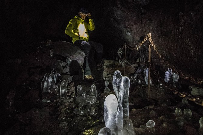 Lava Tunnel Caving with Transfer | Small Group - The formations and the value of going below ground