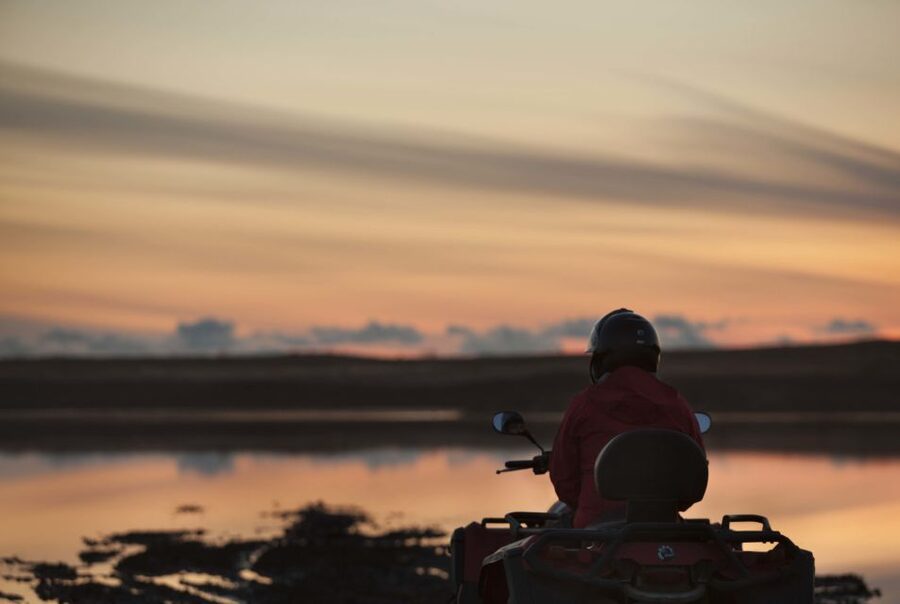 Midnight Sun ATV Tour - From Reykjavik pickup to the Hólmsheiði basecamp