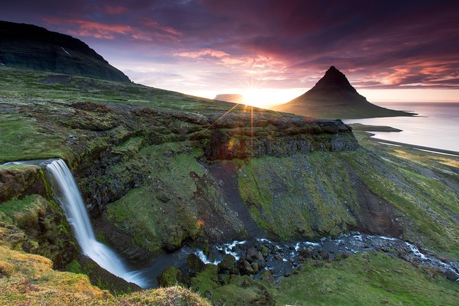 Midnight Sun Kayaking Adventure by Mt. Kirkjufell - Why Kirkjufell looks better from a kayak