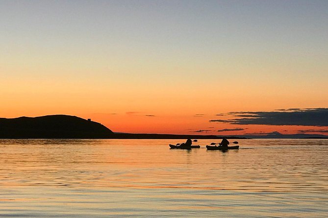 Midnight Sun Kayaking Adventure by Mt. Kirkjufell - The hot chocolate finish matters