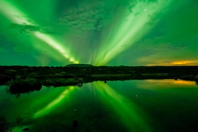 Northern Lights Cruise from Reykjavik - Leaving Reykjavik’s harbor after dark