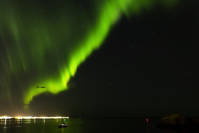 Northern Lights Yacht Cruise - Leaving Old Harbour After Dark