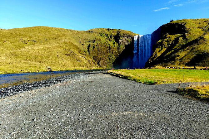 One-Day Tour: Private South Coast with Diamond Beach Adventure - Skógafoss delivers the full waterfall effect