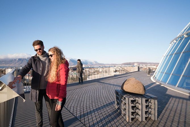 Perlan - Wonders of Iceland Experience - The observation deck gives you Reykjavik from above