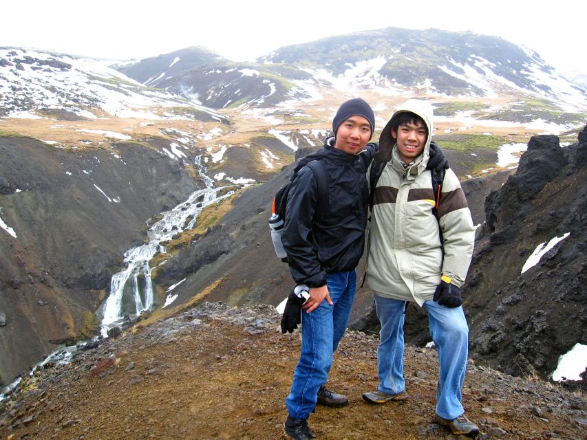 Private Reykjadalur Hike & Hot River Geothermal Tour - Winter light and changing conditions