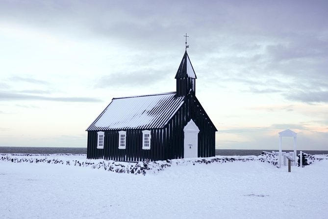 Private Snæfellsnes Peninsula and local Lunch - Búðakirkja, Iceland’s black church