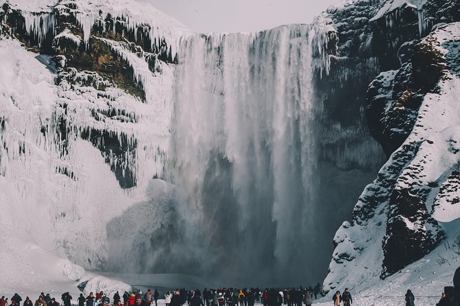 Private South Coast & Glacier Lagoon tour from Reykjavik - Skógafoss and the 70-meter drop