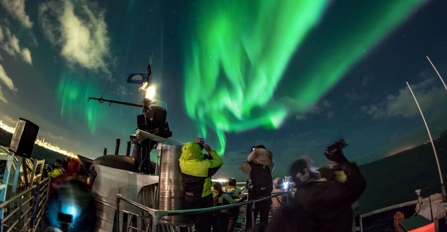 Reykjavik: 2-Hour Northern Lights by Boat with Backup Plan - Setting out from Reykjavik’s Old Harbor