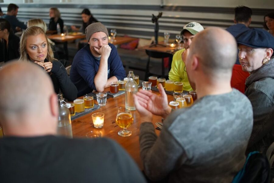 Reykjavik: Beer and Booze Tour - Stop three: Ölstofa and the final tasting